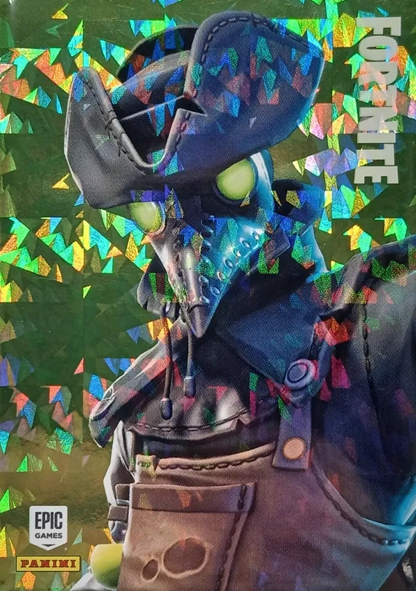 Plague Panini Fortnite trading card front