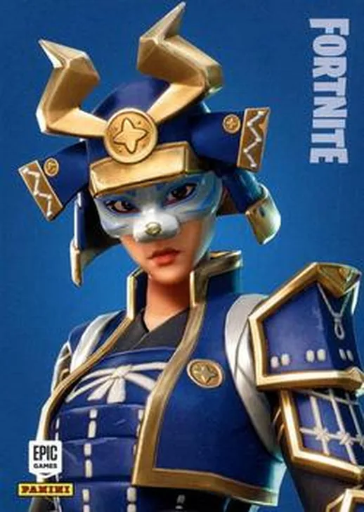 Hime Panini Fortnite trading card