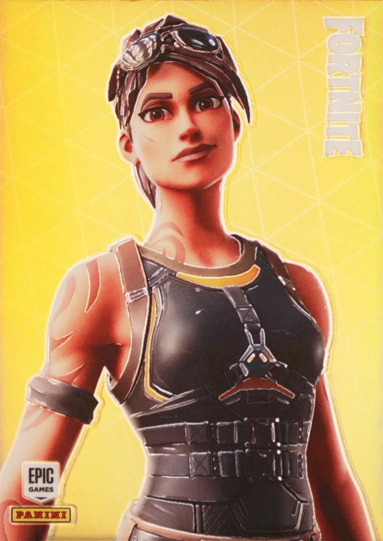 Desert Dominator Panini Fortnite trading card front