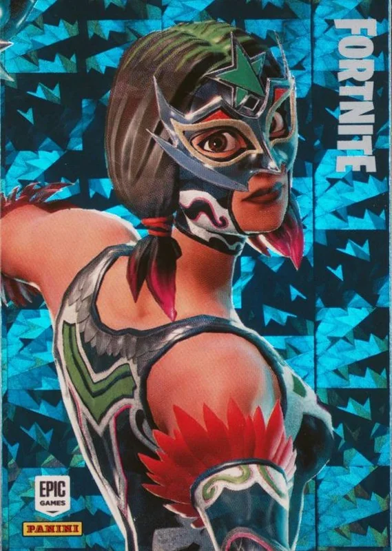 Dynamo Panini Fortnite trading card front