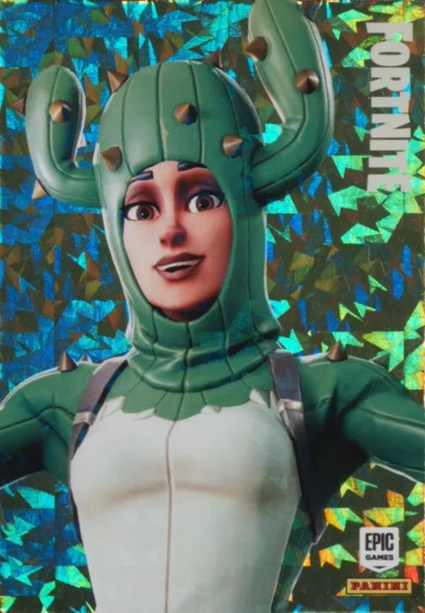 Prickly Patroller Panini Fortnite trading card front