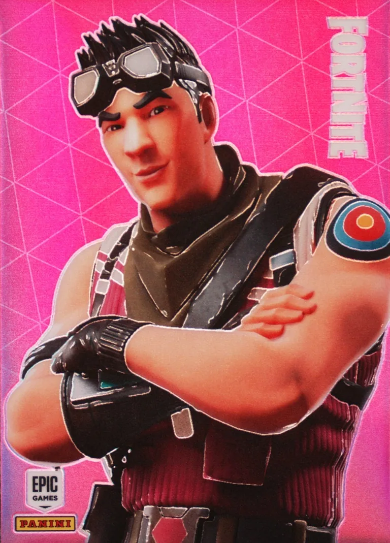 Sureshot Panini Fortnite trading card front