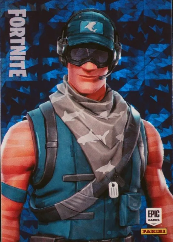 First Strike Specialist Panini Fortnite trading card front