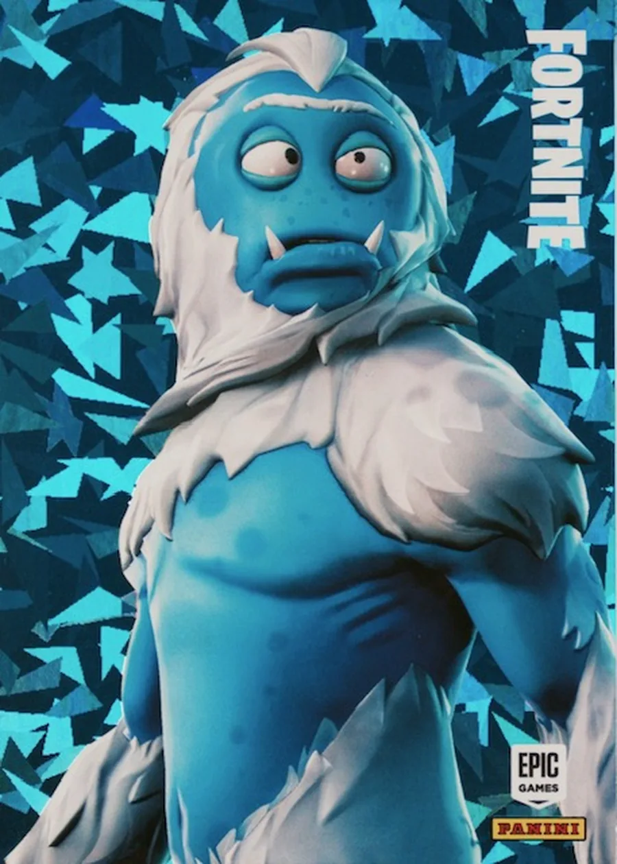 Trog Panini Fortnite trading card front