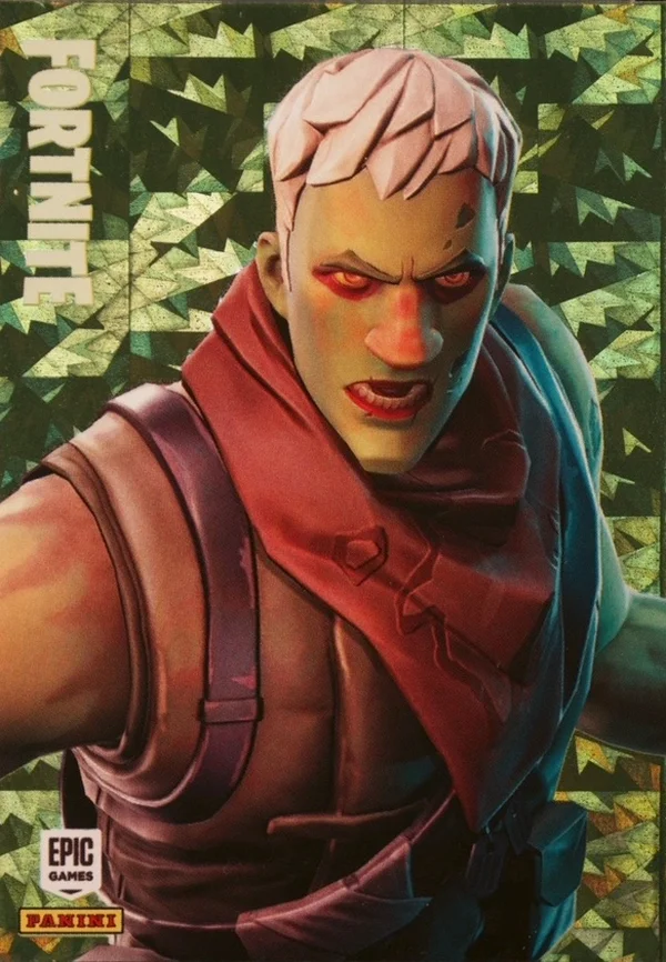 Brainiac Panini Fortnite trading card front