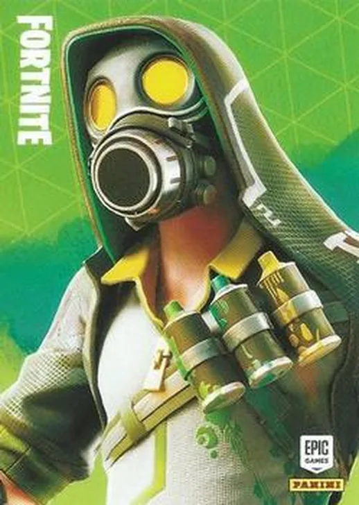 Toxic Tagger Panini Fortnite trading card