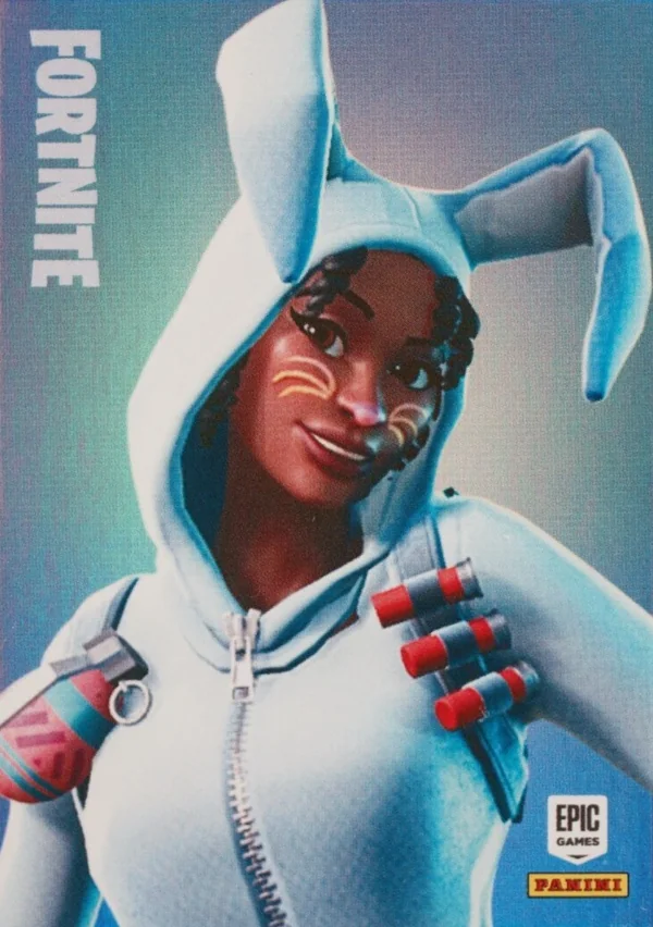 Bunny Brawler Panini Fortnite trading card front