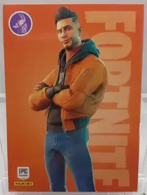 Maverick Panini Fortnite trading card front
