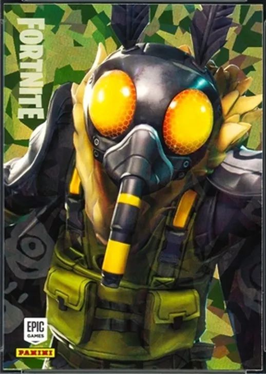Mothmando Panini Fortnite trading card front