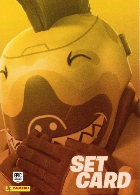 Mechanimal Set Panini Fortnite trading card front