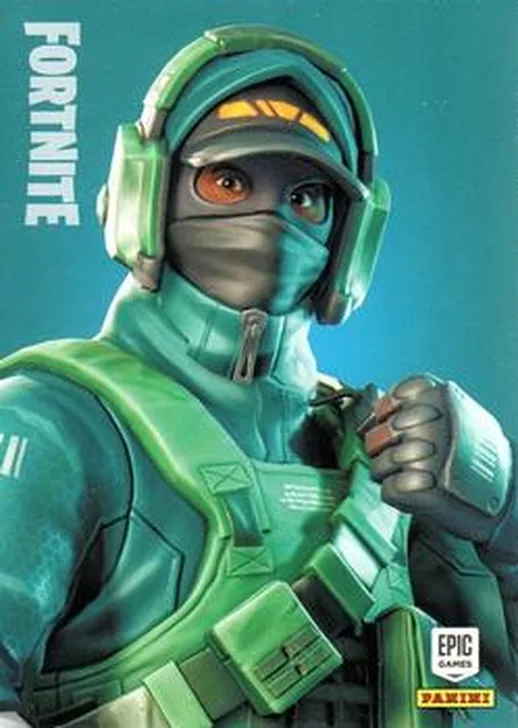 Reflex Panini Fortnite trading card