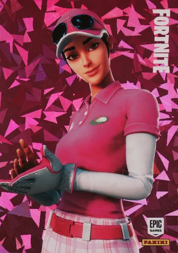 Birdie Panini Fortnite trading card front