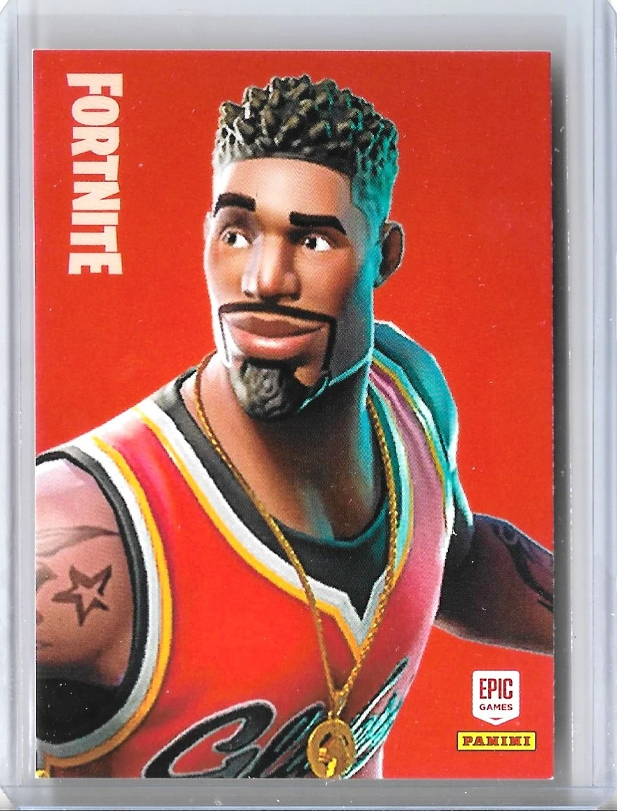 Enlarged transparent Epic Games logo on the Jumpshot #176 Unreleased Prototype — Series 1 Italy Print