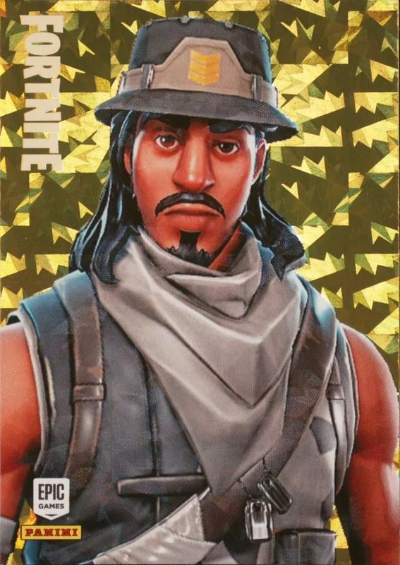 Infiltrator Panini Fortnite trading card front