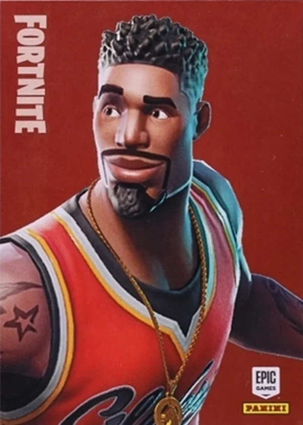 Jumpshot Panini Fortnite trading card front