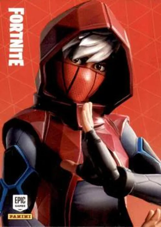 Facet Panini Fortnite trading card
