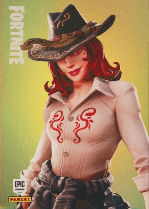 Sidewinder Panini Fortnite trading card front