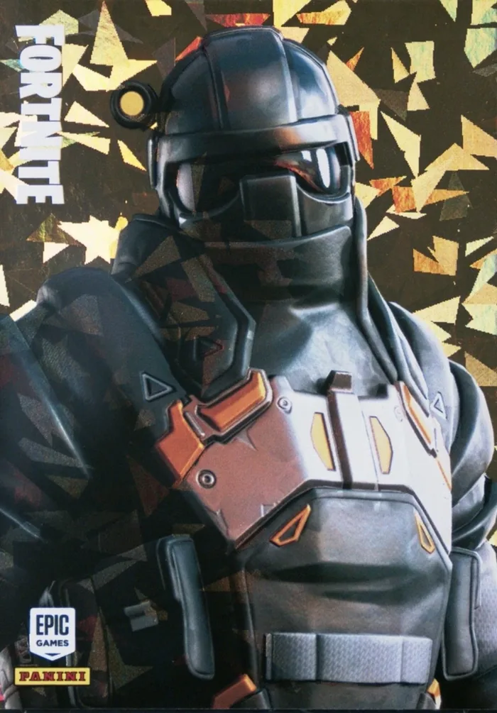 Sledge Panini Fortnite trading card front