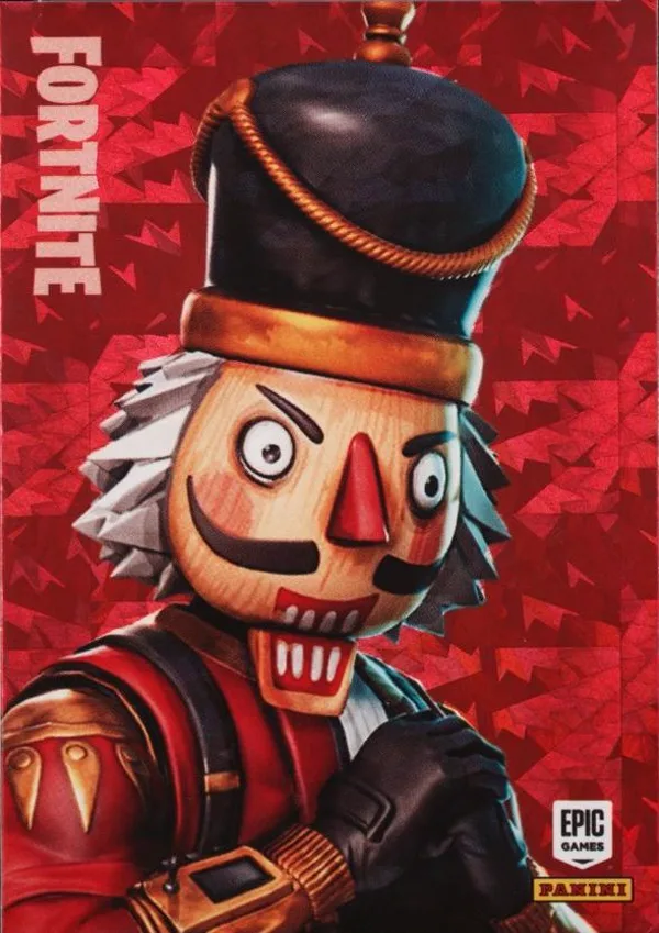 Crackshot Panini Fortnite trading card front