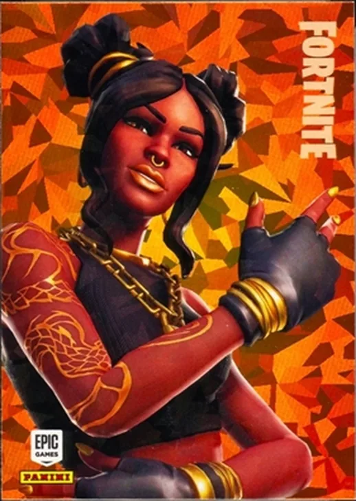 2019 Panini Fortnite Series 1 Luxe USA Crystal Shard card