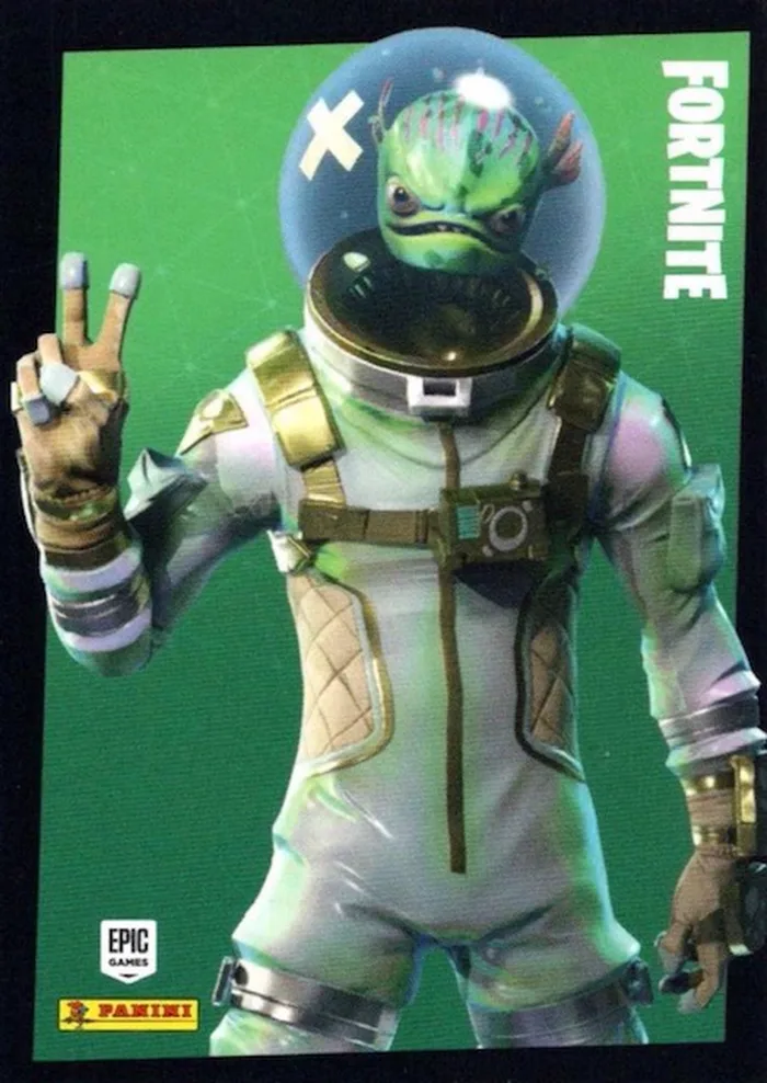 Leviathan Panini Fortnite trading card front