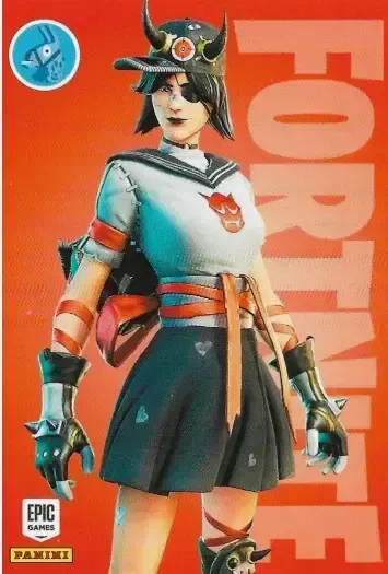Fanatic Panini Fortnite trading card front