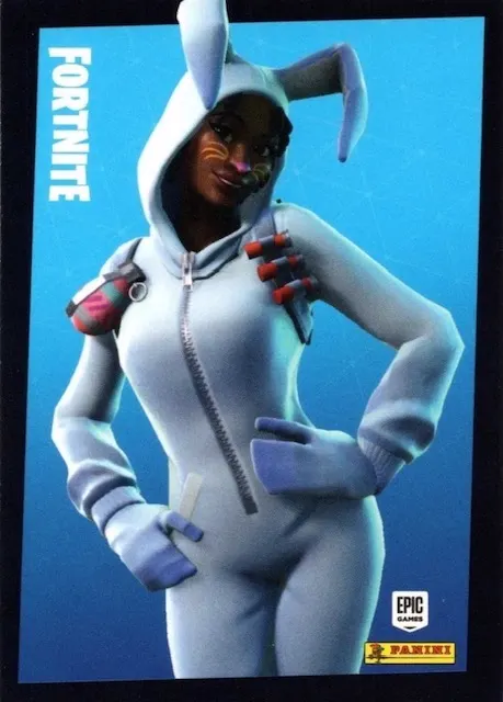 Bunny Brawler Panini Fortnite trading card front