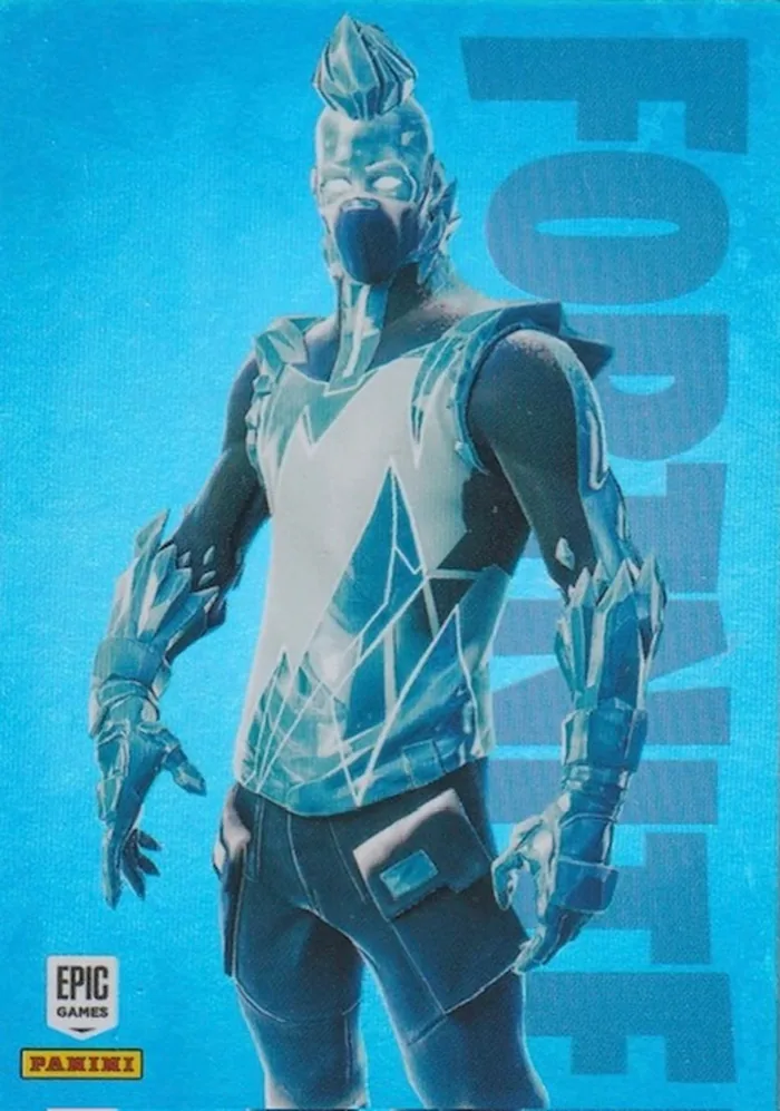 Snow Drift Panini Fortnite trading card front