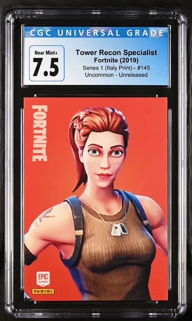 Tower Recon Specialist #145 — Series 1 Italy Print (Unreleased) prototype card front