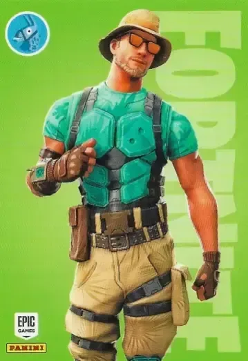 Marino Panini Fortnite trading card front