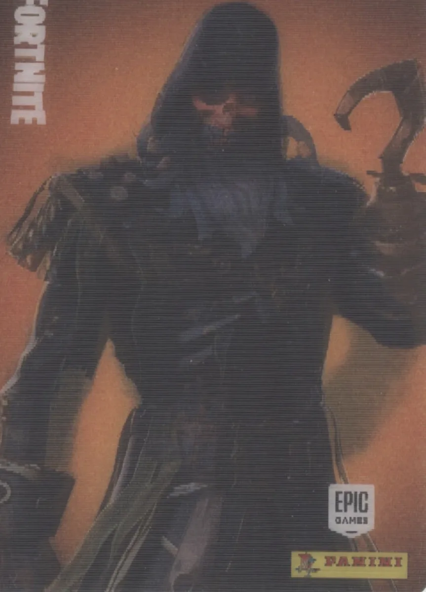 Blackheart Panini Fortnite trading card front