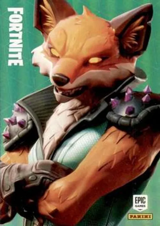 Fennix Panini Fortnite trading card