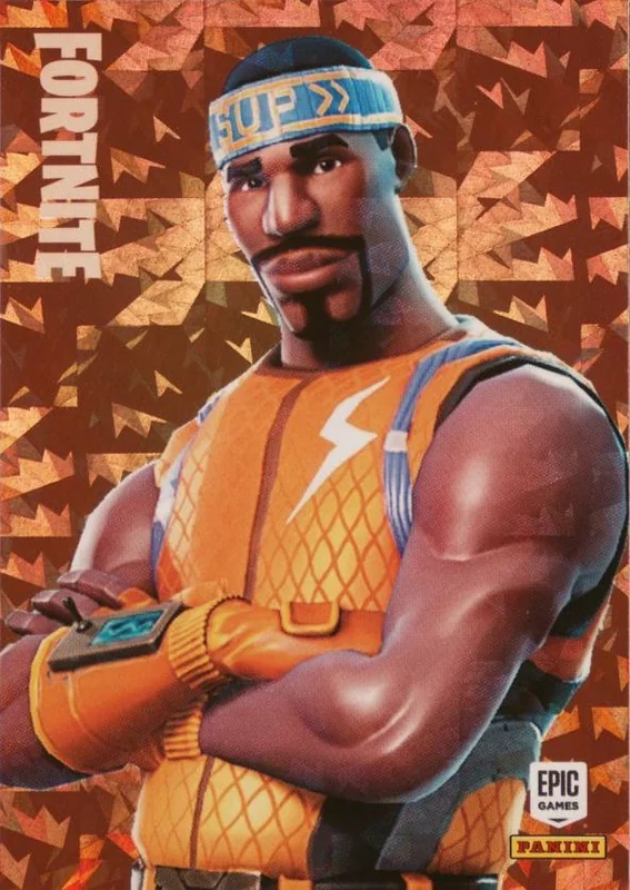 Hyperion Panini Fortnite trading card front