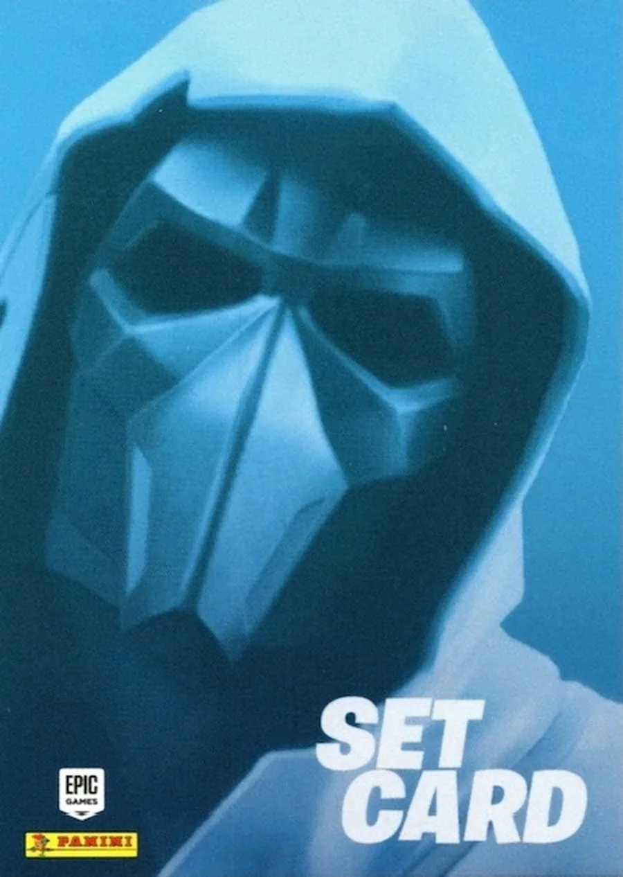 Fusion Set Panini Fortnite trading card front