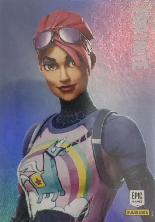 Brite Bomber Panini Fortnite trading card front