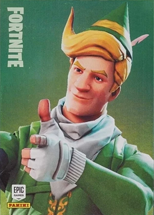 Codename E.L.F. Panini Fortnite trading card front