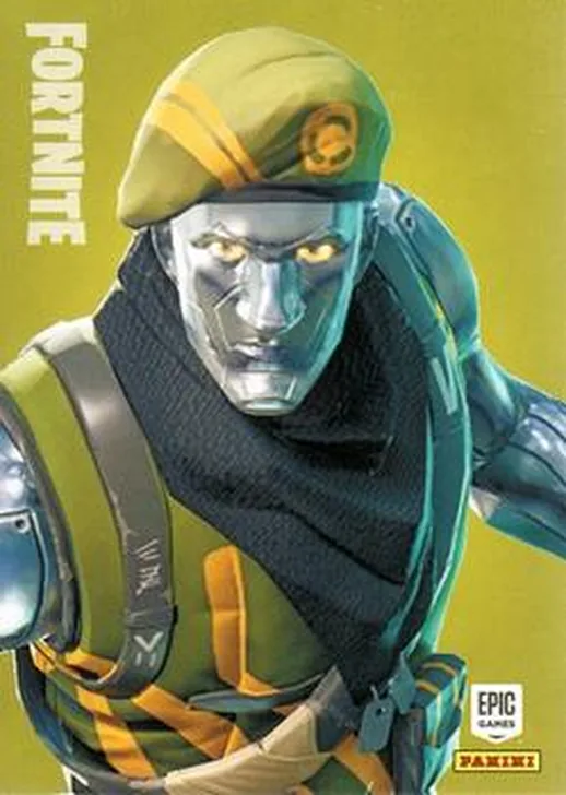 Diecast Panini Fortnite trading card