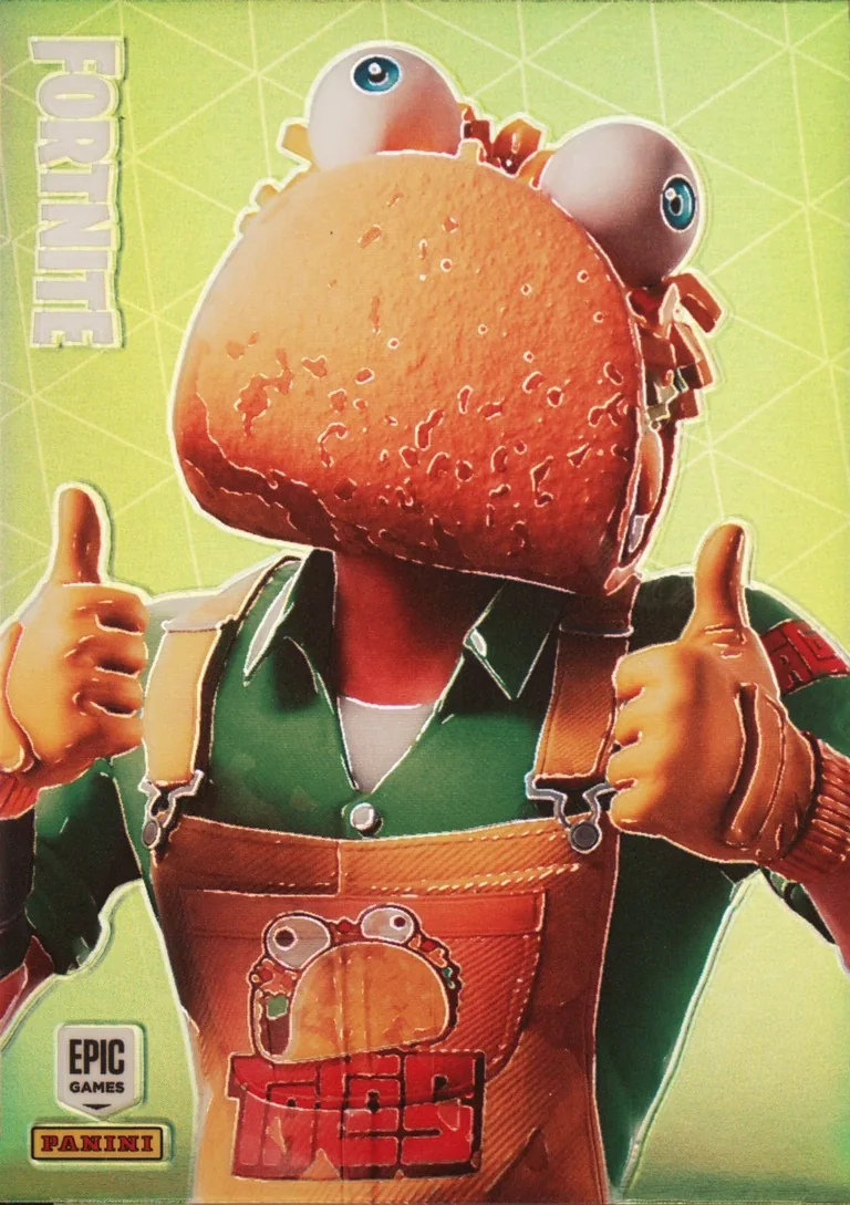 Guaco Panini Fortnite trading card front
