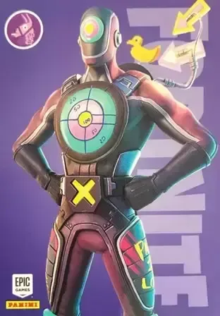 Hitman Panini Fortnite trading card front