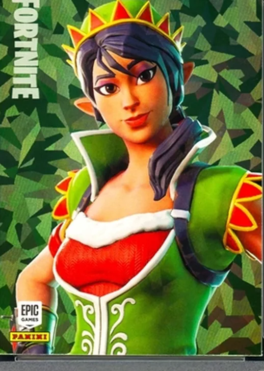 Tinseltoes Panini Fortnite trading card front