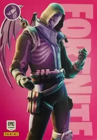 Blacklight Panini Fortnite trading card front