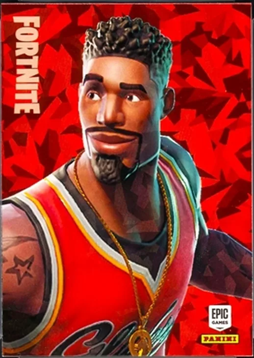 Jumpshot Panini Fortnite trading card front