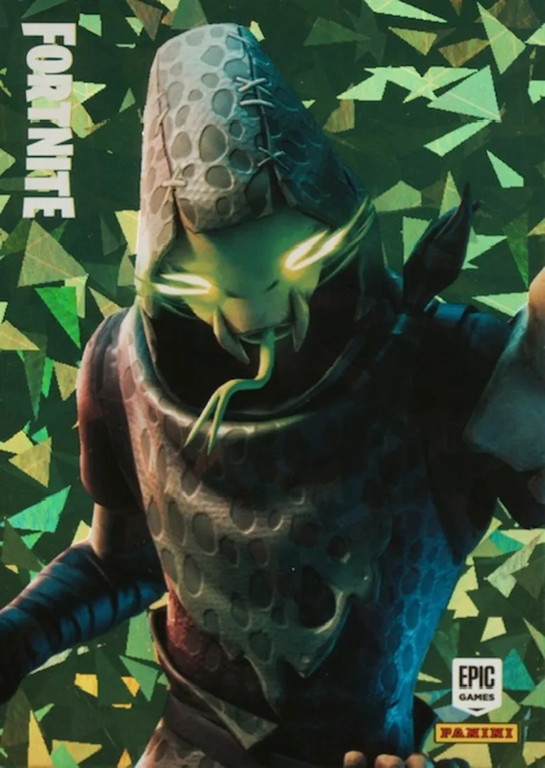 Sklaxis Panini Fortnite trading card front