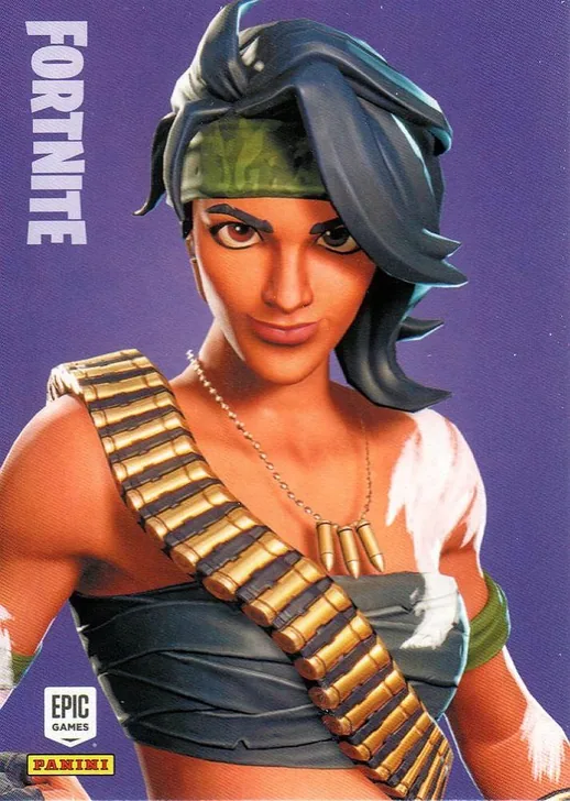 Bandolette Panini Fortnite trading card