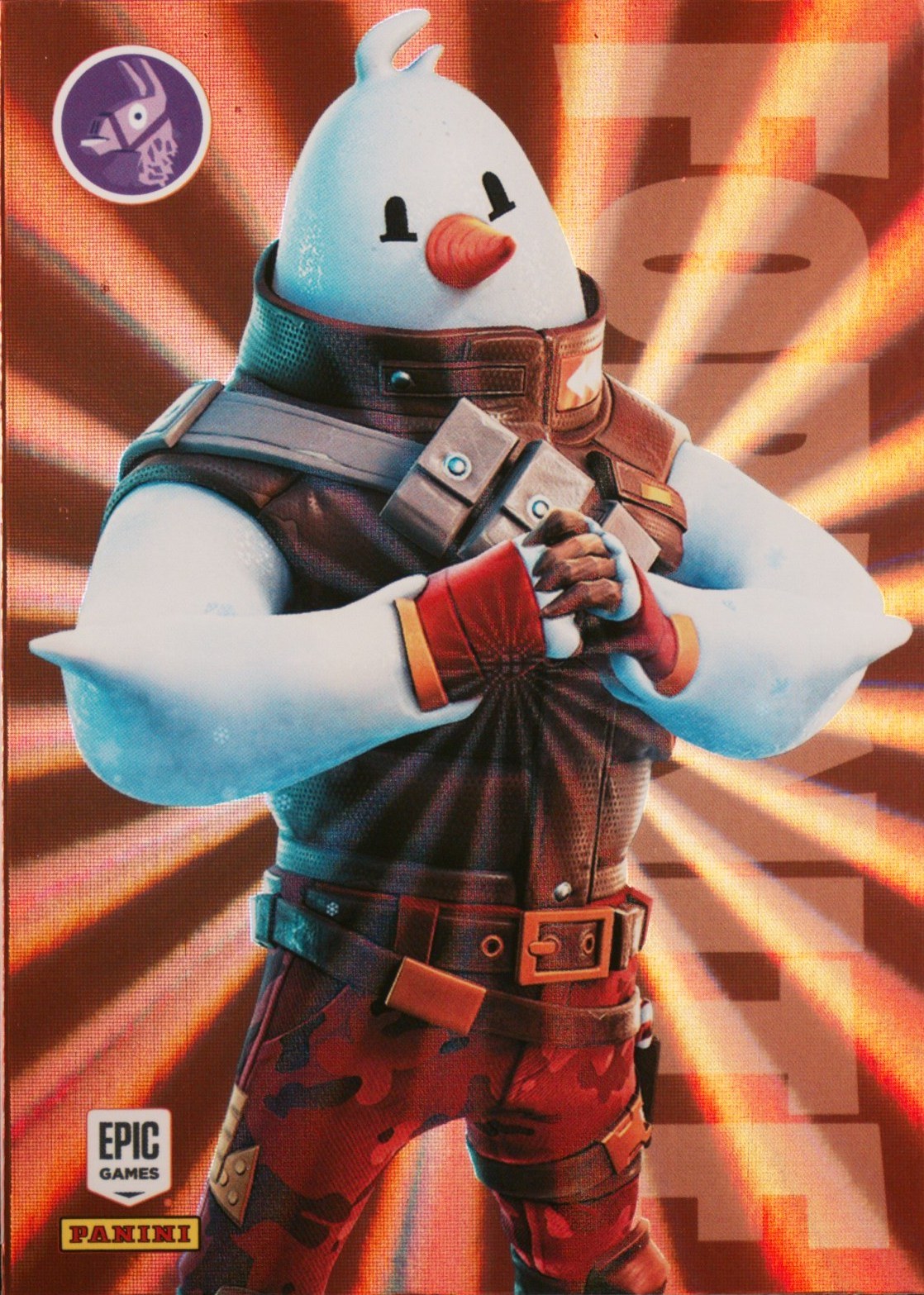2021 Panini Fortnite Series 3 #187 Snowmando