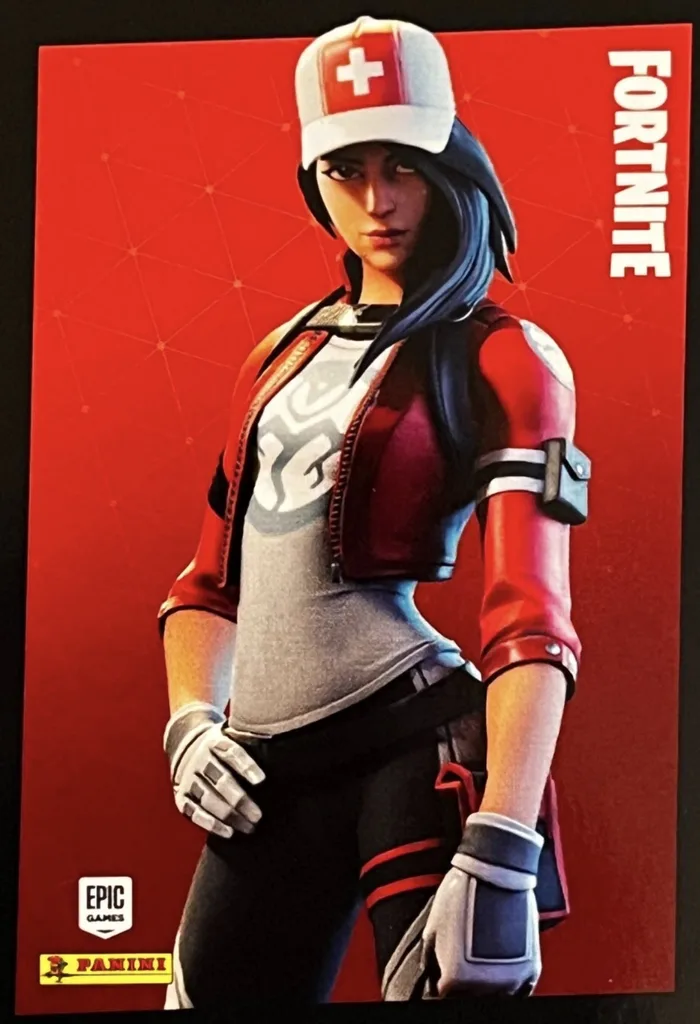 Remedy Panini Fortnite trading card front