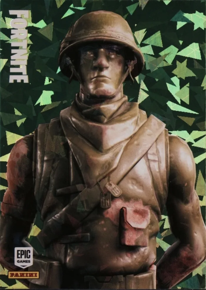 Plastic Patroller Panini Fortnite trading card front