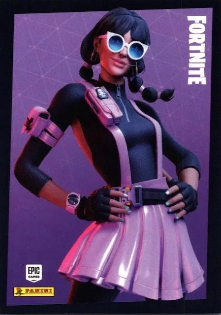 Chic Panini Fortnite trading card front