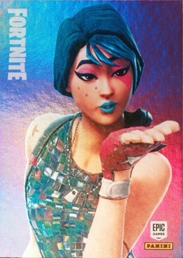 Sparkle Specialist Panini Fortnite trading card front