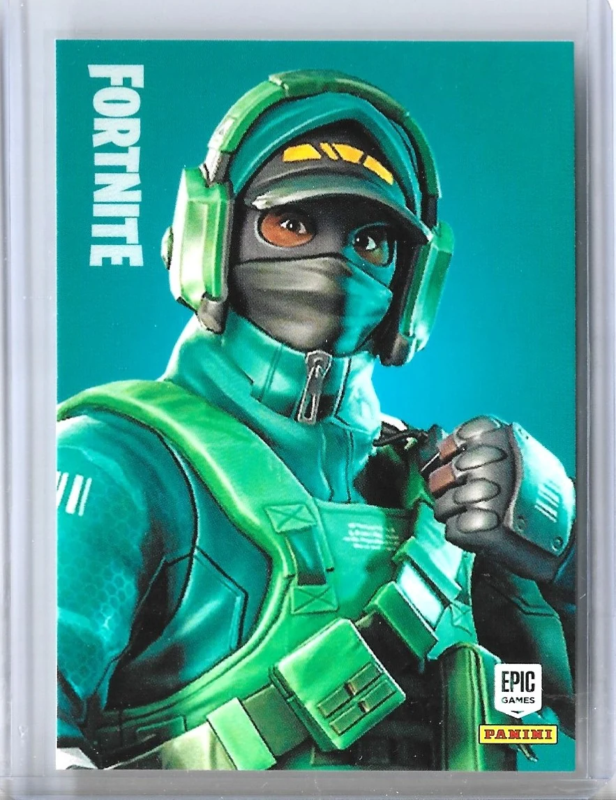 Enlarged transparent Epic Games logo on the Reflex #190 Unreleased Prototype — Series 1 Italy Print